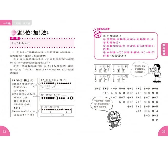 哆啦A夢數學百寶袋1：超實用數學辭典【1～3年級版】